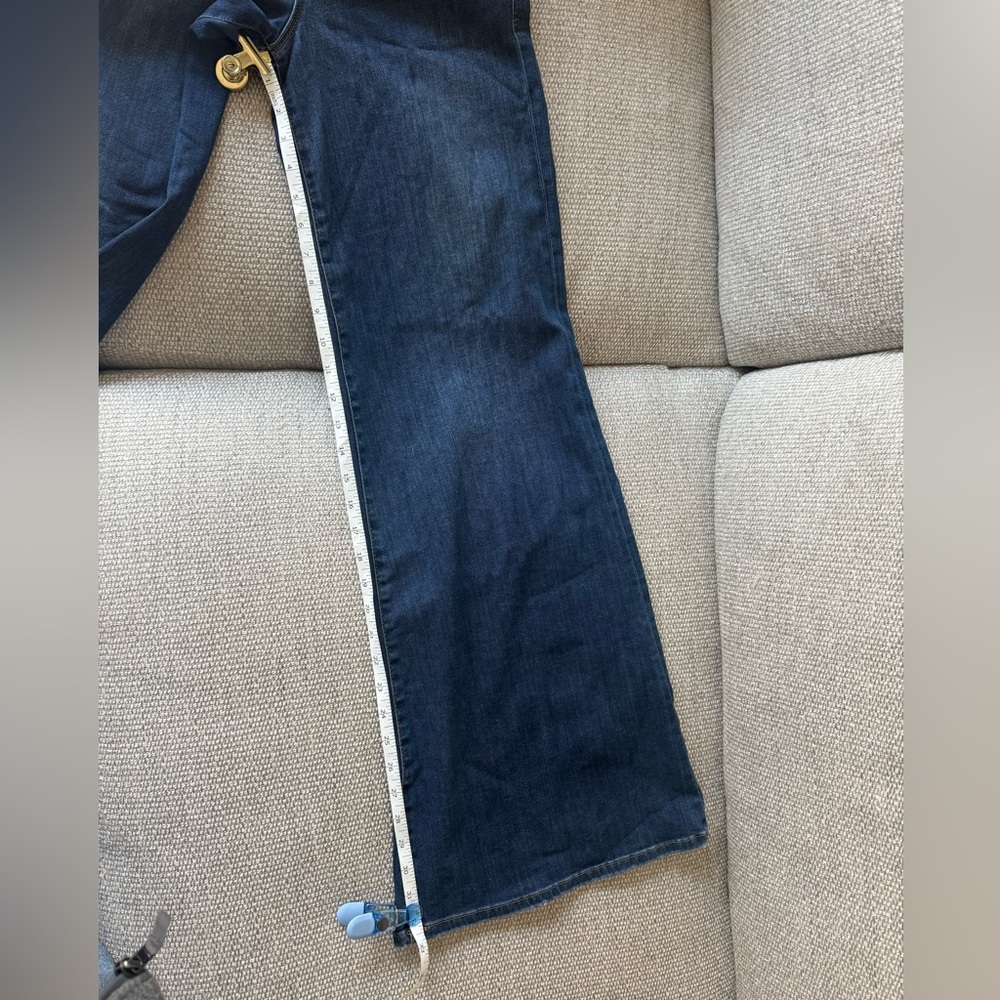 Frame Denim Dark Blue Wide Leg Jeans - Picture 7 of 8